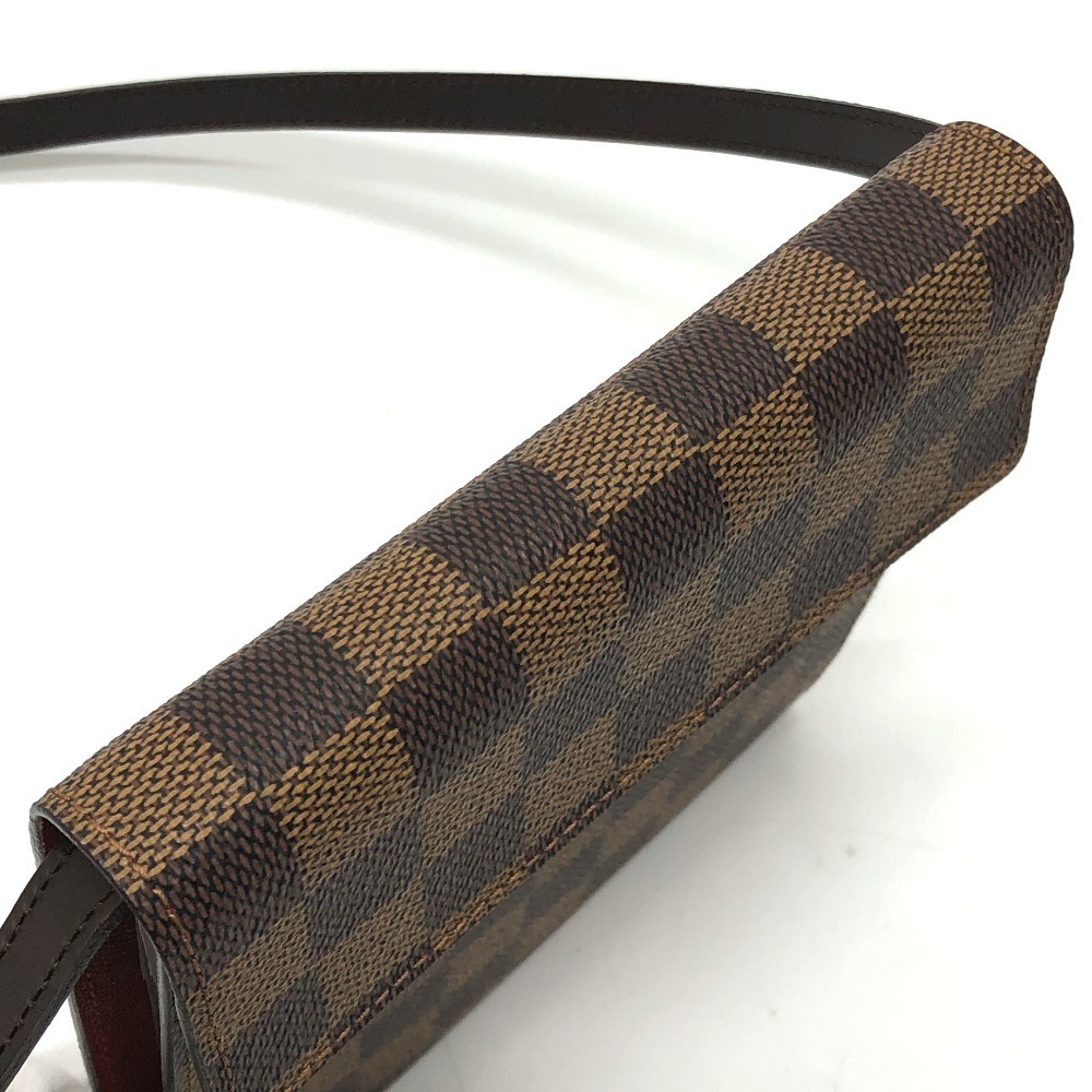 Louis Vuitton Damier CD Case DVD Bag Crossbody Shoulder Canvas Brown - Picture 7 of 15